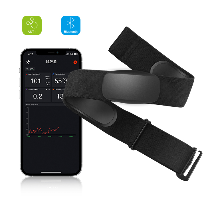 Heart Rate Strap Chest - حزام صدر لمراقبة معدل ضربات القلب