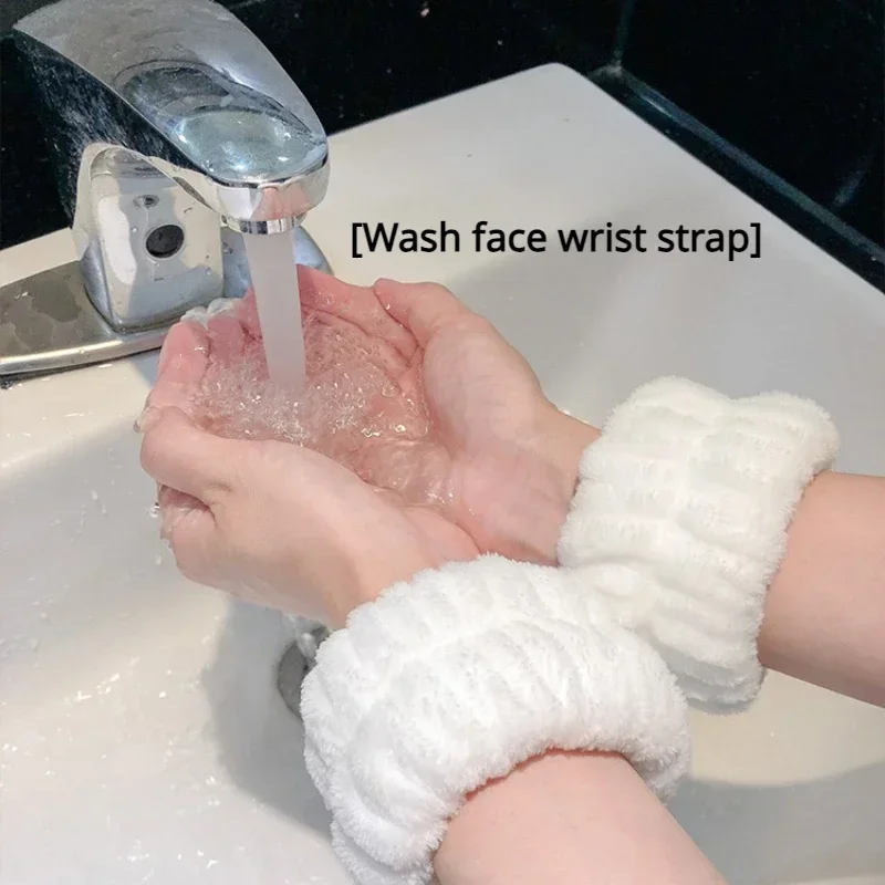 Sweat Band Wrist - 2 قطعة زوج واحد غسل الوجه