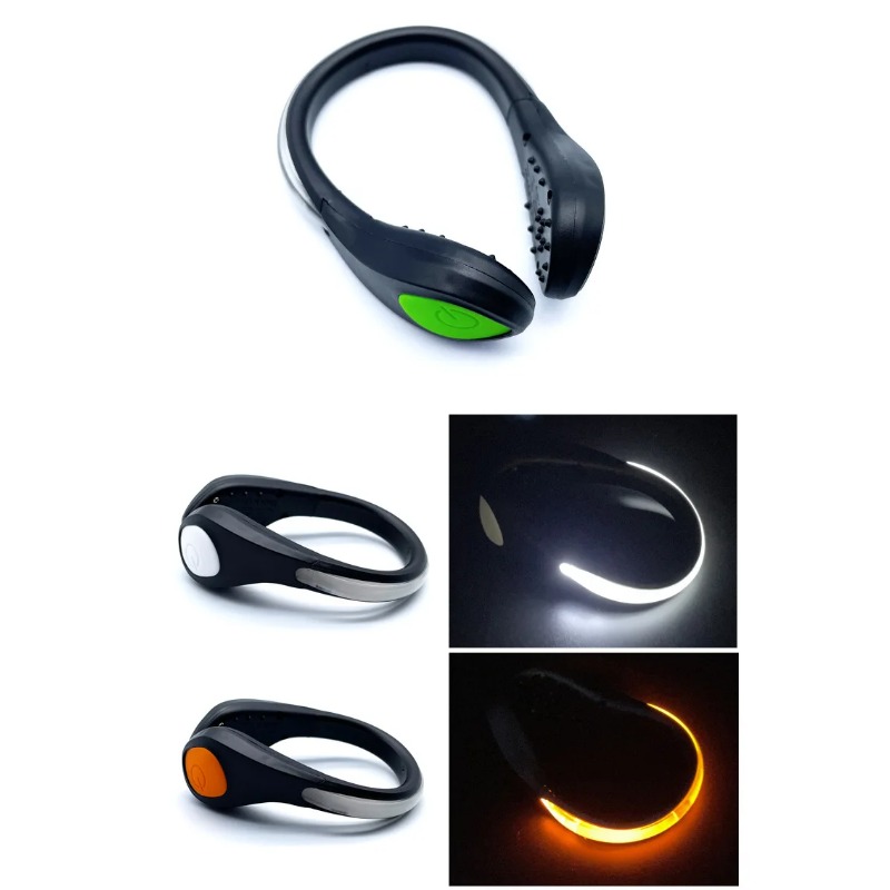 Running Gear Night - ضوء مشبك حذاء مضيء جديد بتقنية
