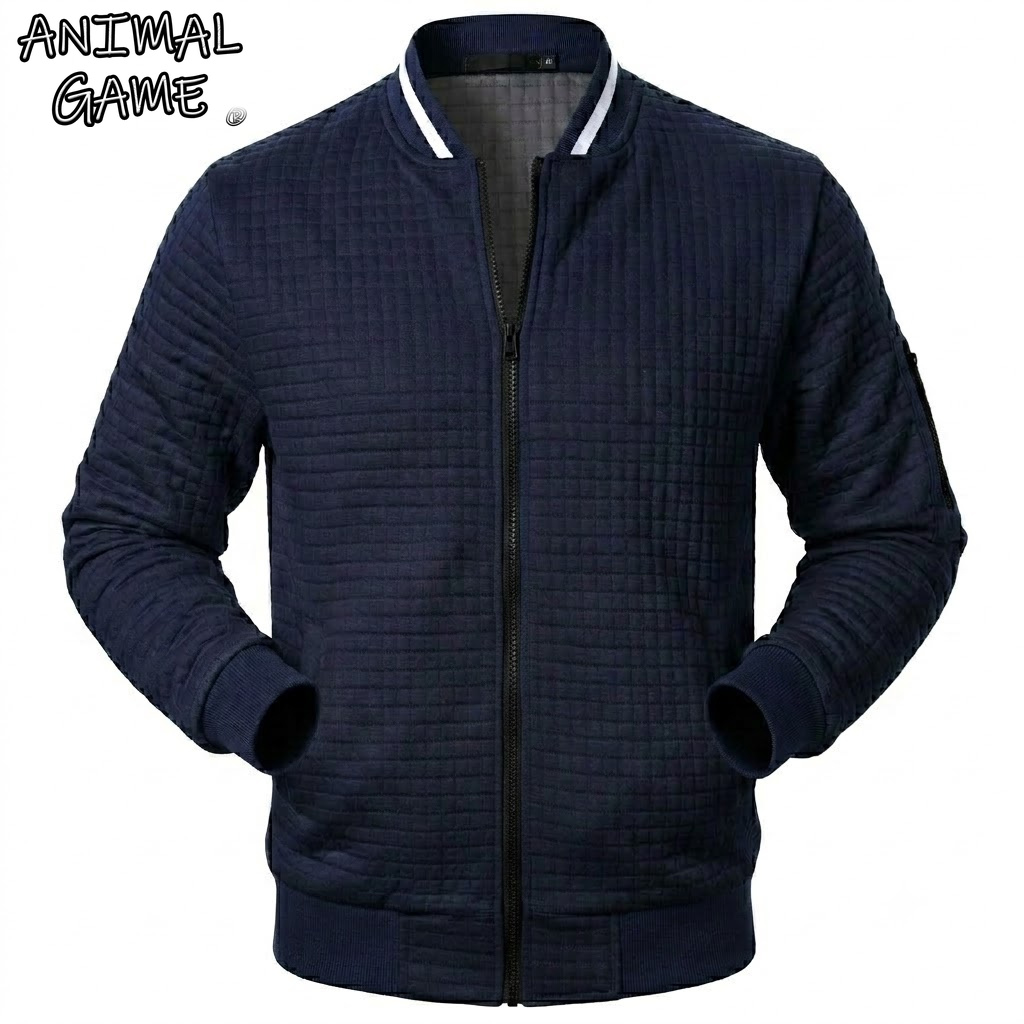 Running Gear Jacket - سترة رياضية رجالية بسحاب كامل لفصل
