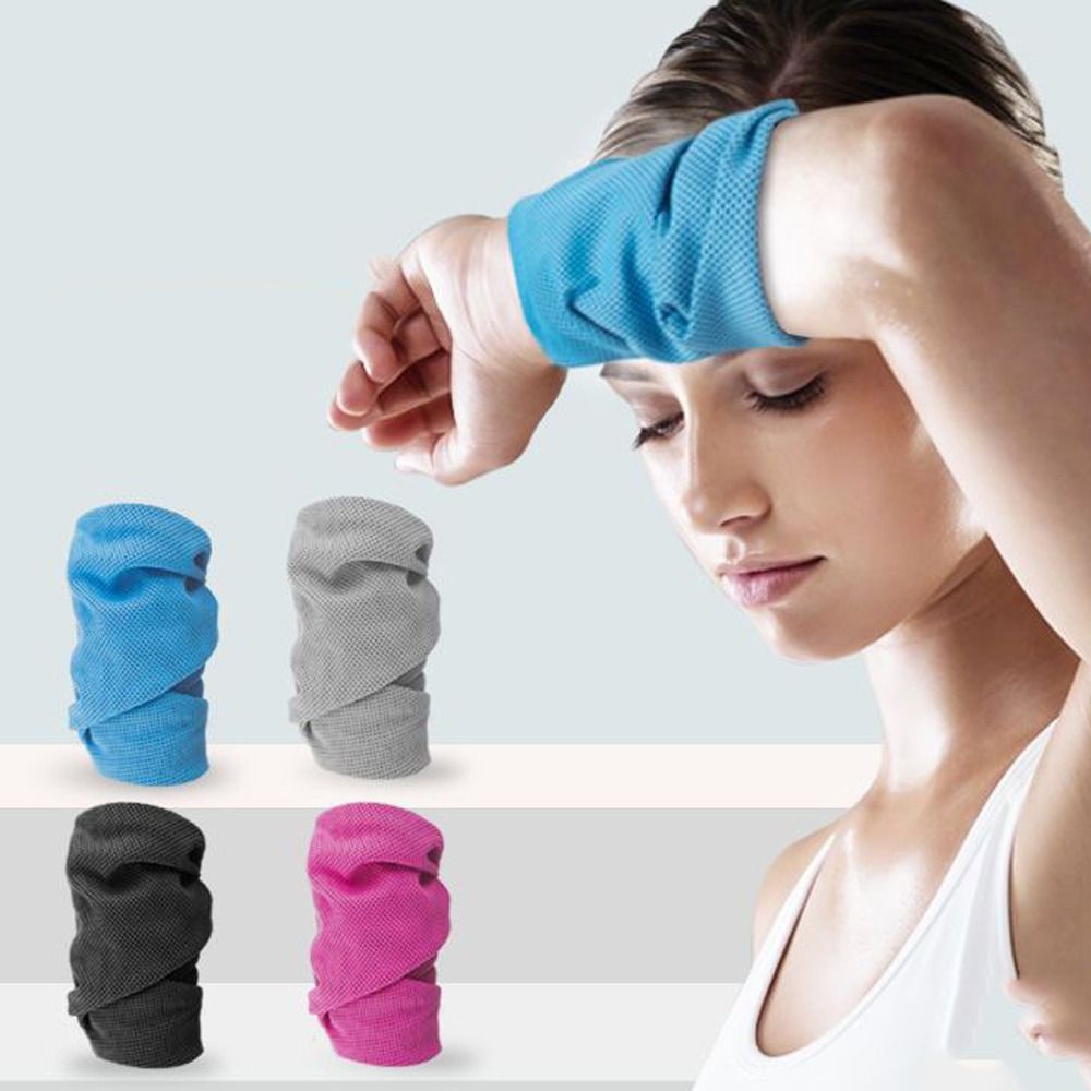 Sweat Band Wrist - منشفة معصم رياضية من ألياف البوليستر،