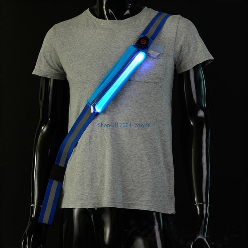 حزام T3LB عاكس للضوء LED عالي  - مراجعة Running Gear Night وسعره
