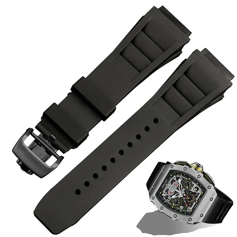 المطاط حزام (Rubber) ساعة ل ري - مراجعة Sweat Band Wrist وسعره