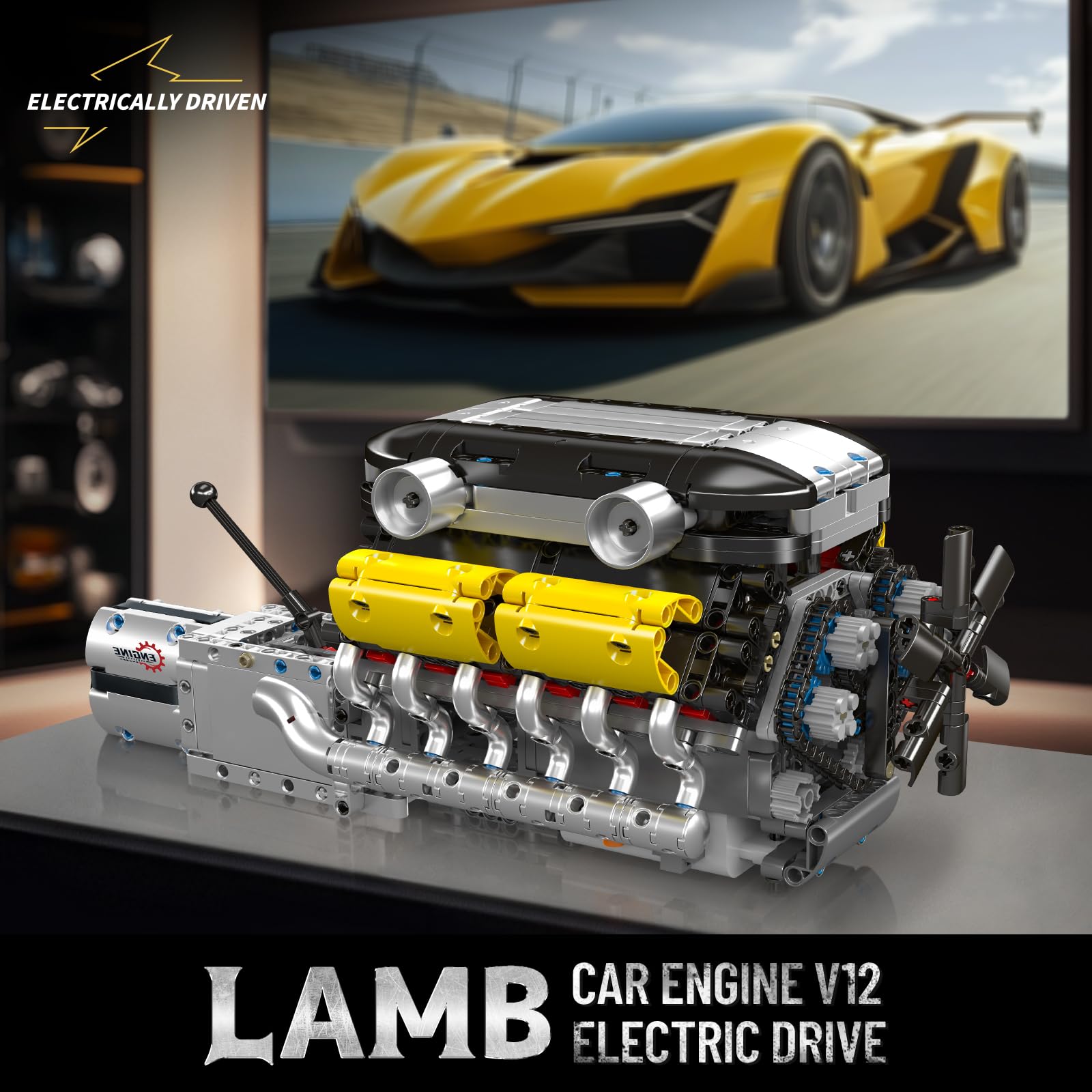 مجموعة نماذج المحرك V12 التي ت - مراجعة Running Gear Engine وسعره