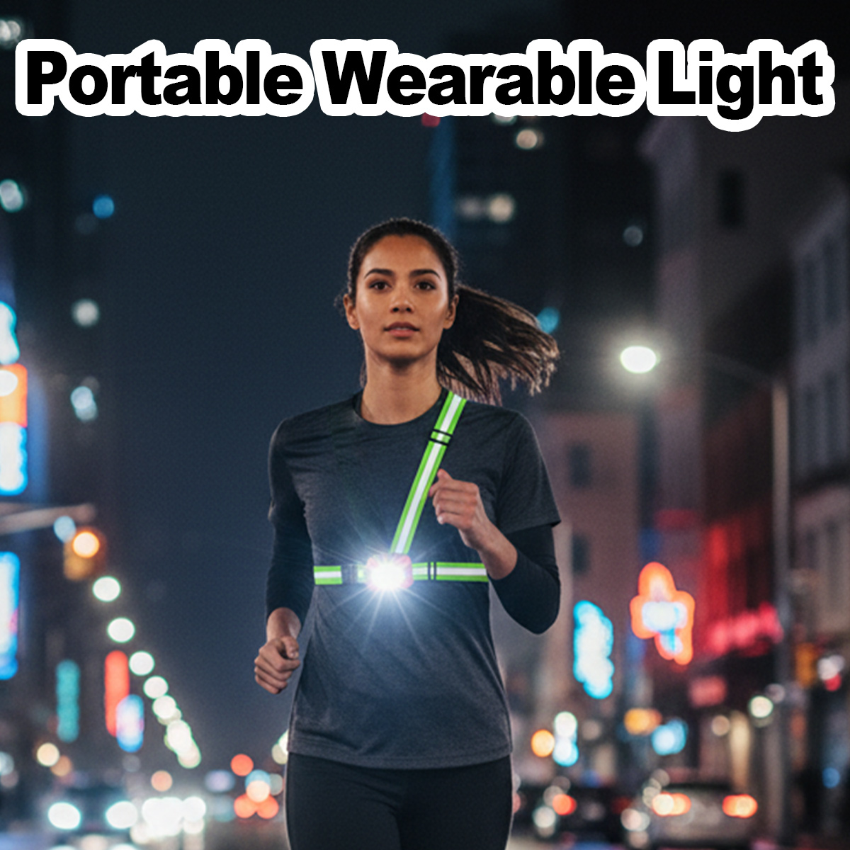 مصباح للجري قابل لإعادة الشحن  - مراجعة Running Gear Night وسعره