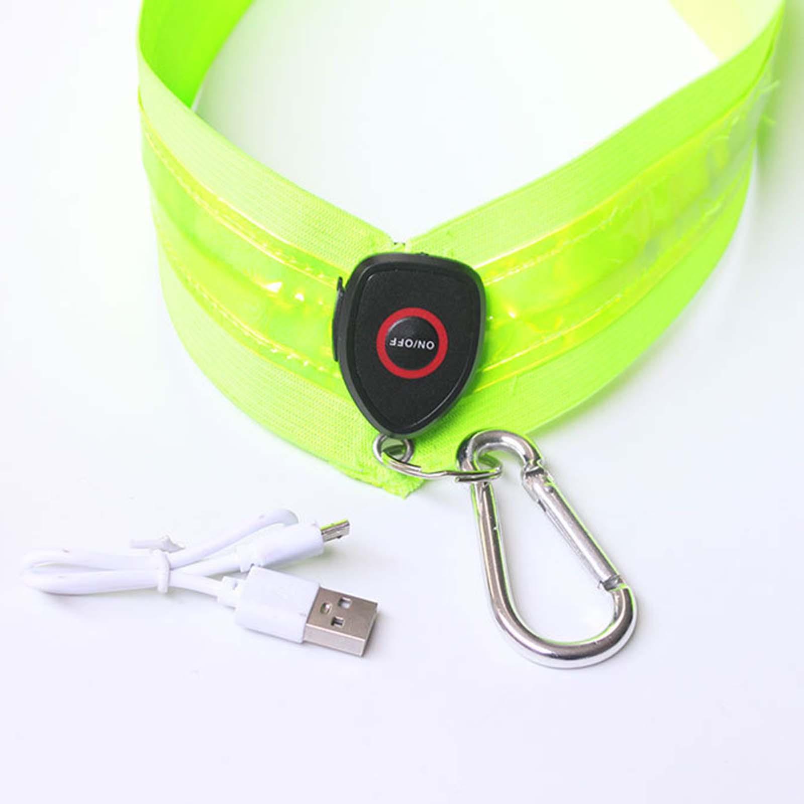 حزام عاكس LED قابل لإعادة الشح - مراجعة Running Gear Night وسعره