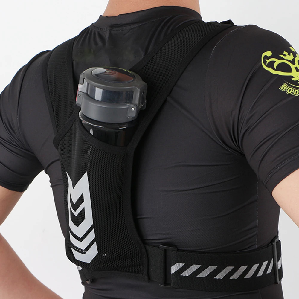 سترة جري عاكسة مع حامل هاتف وج - مراجعة Running Gear Night وسعره
