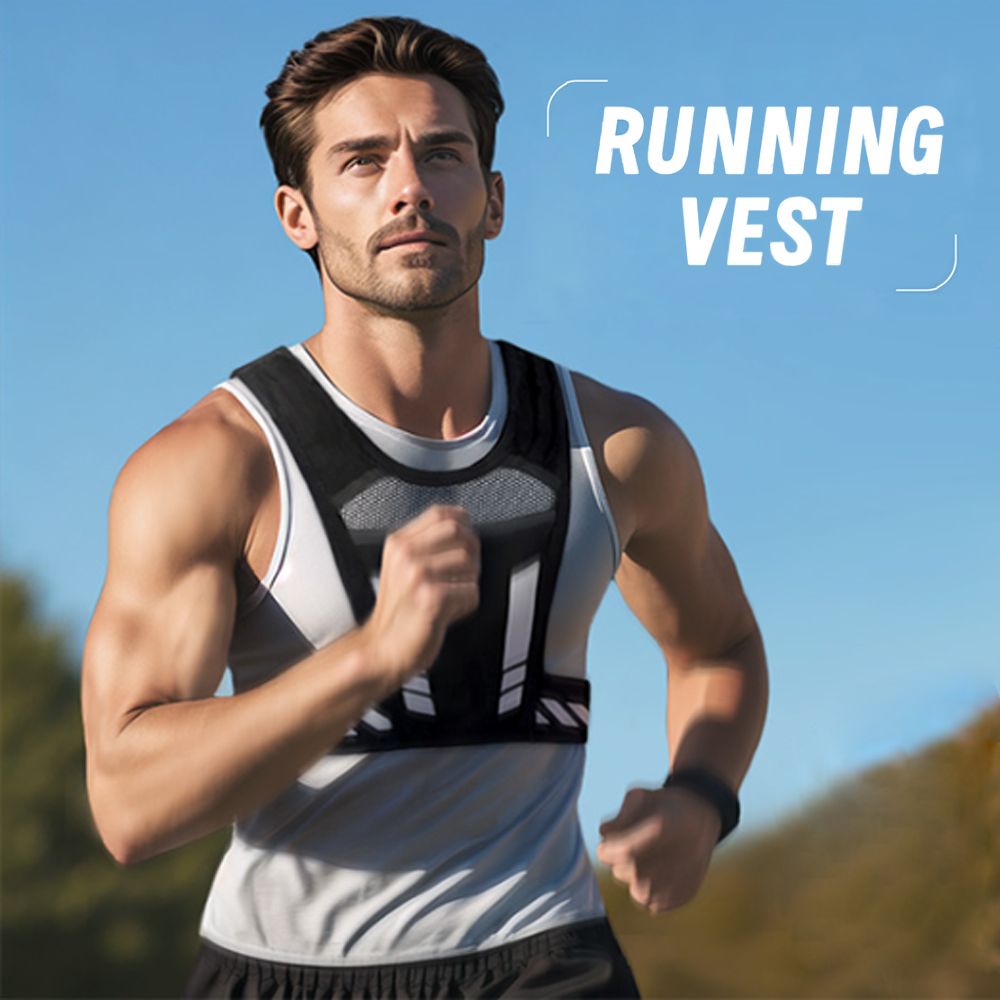سترة جري عاكسة مع حامل هاتف وج - مراجعة Running Gear Night وسعره