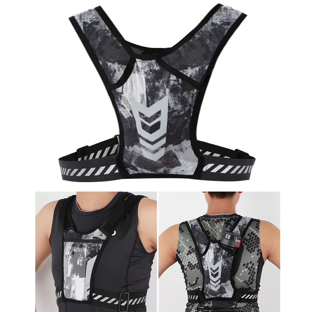 سترة جري عاكسة مع حامل هاتف وج - مراجعة Running Gear Night وسعره