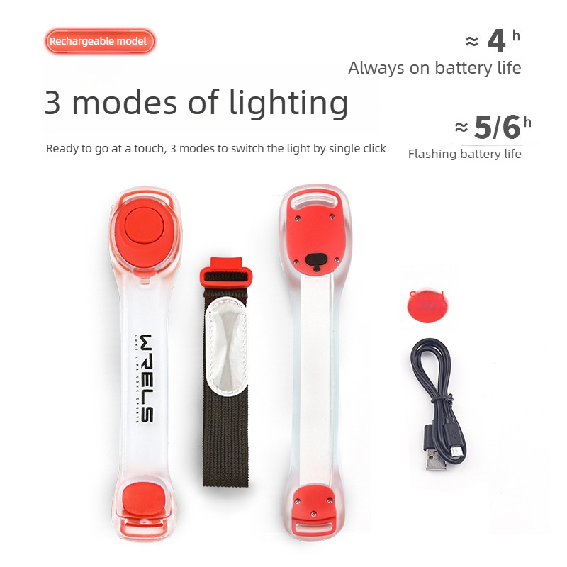 حزام مضيء LED قابل لإعادة الشح - مراجعة Running Gear Night وسعره