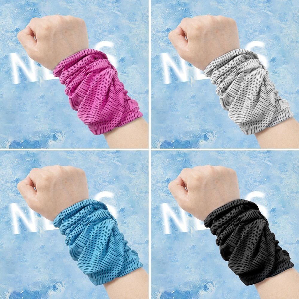 منشفة رياضية لامتصاص العرق من  - مراجعة Sweat Band Wrist وسعره