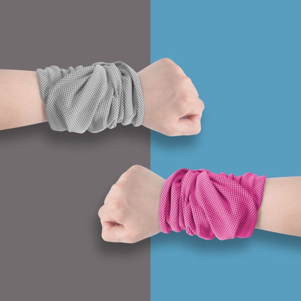 منشفة رياضية للرسغ من ألياف ال - مراجعة Sweat Band Wrist وسعره