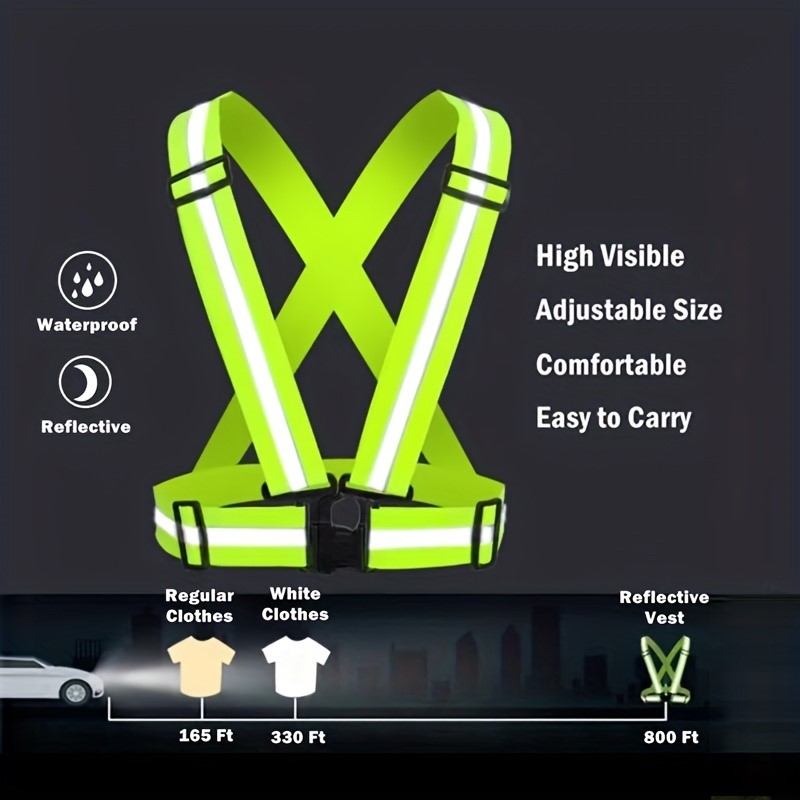 سترة أمان عاكسة عالية الوضوح ل - مراجعة Running Gear Jacket وسعره