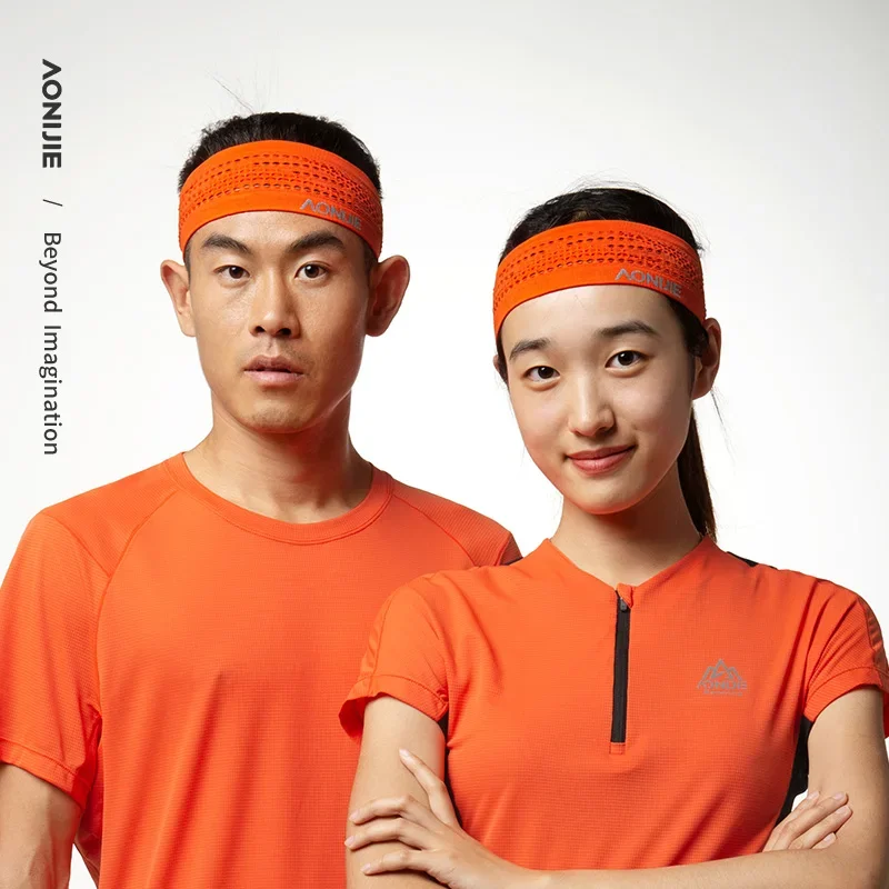 Aonijie-عصابة رأس رياضية غير ق - مراجعة Sweat Band Wrist وسعره